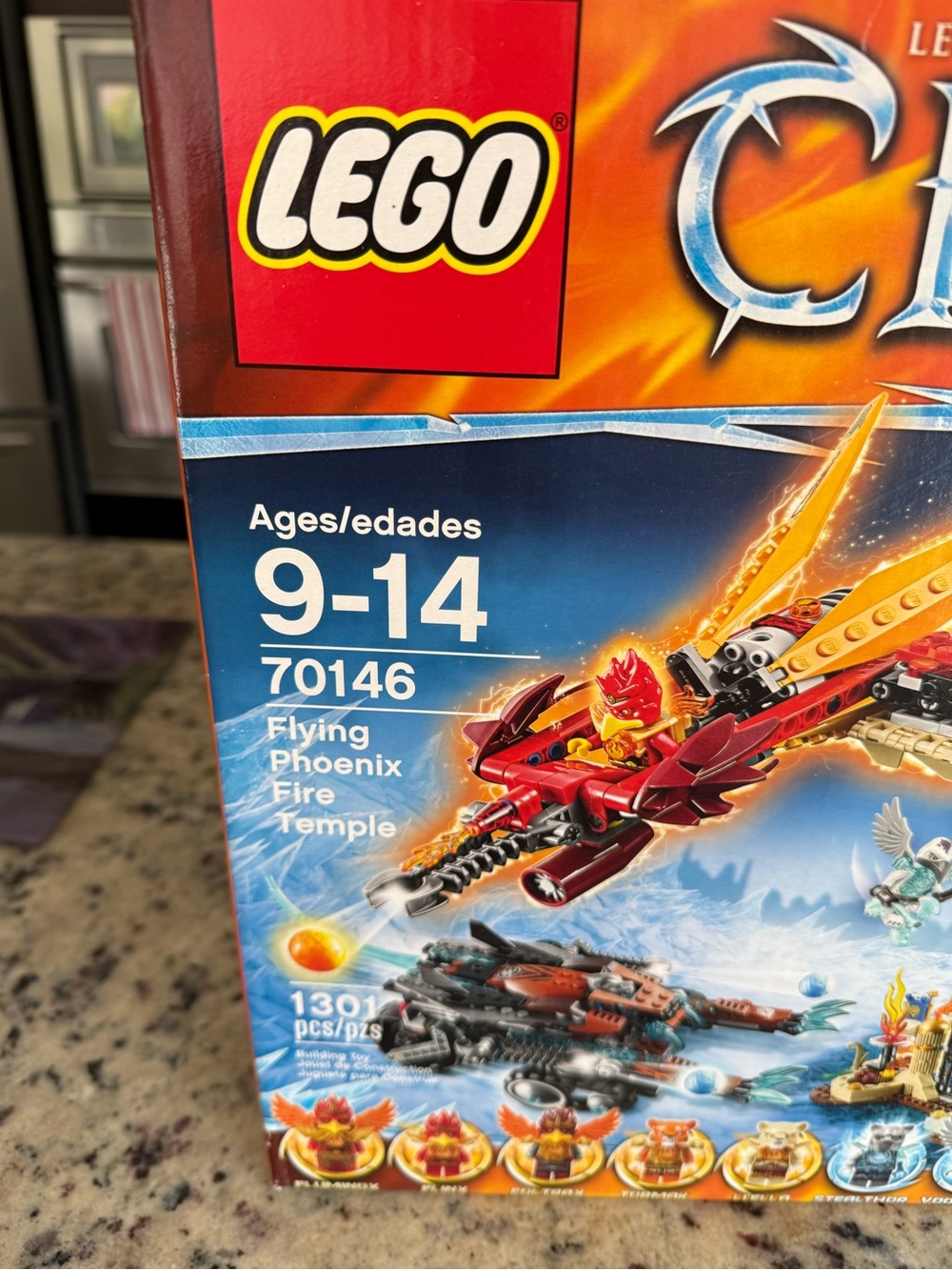 LEGO Legends of Chima 70146 Flying Phoenix Fire Temple - NEW SEALED BOX Retired - Picture 5 of 13